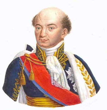 Catherine-Dominique de Pérignon - Comte de l'Empire et gouverneur de Naples - gravure sur bois du XIXe siècle